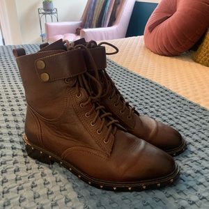 VINCE CAMUTO TALORINI COMBAT BOOTS!😍